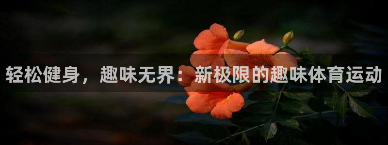  千亿国际娱乐游戏平台：轻松健身，趣味无界：新极限的趣味体育运